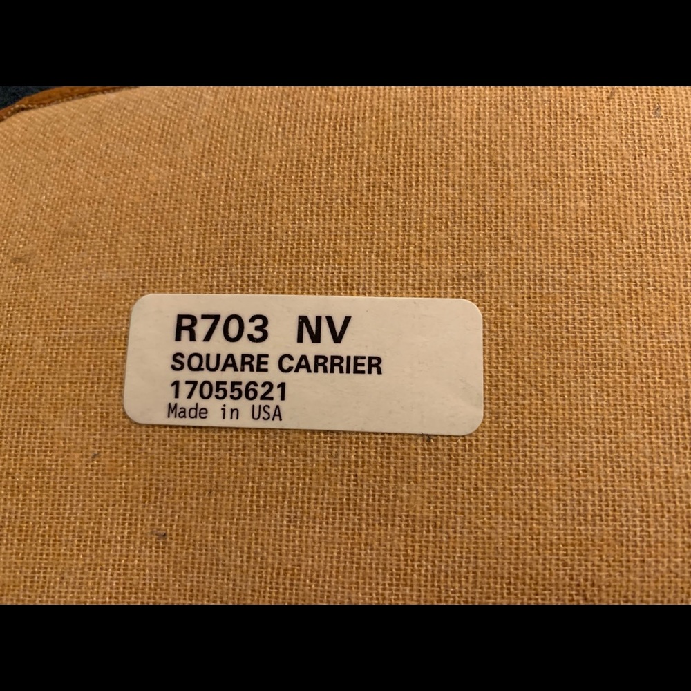 Dooney and Bourke Navy Leather Crossbody Purse - Picture 15 of 16